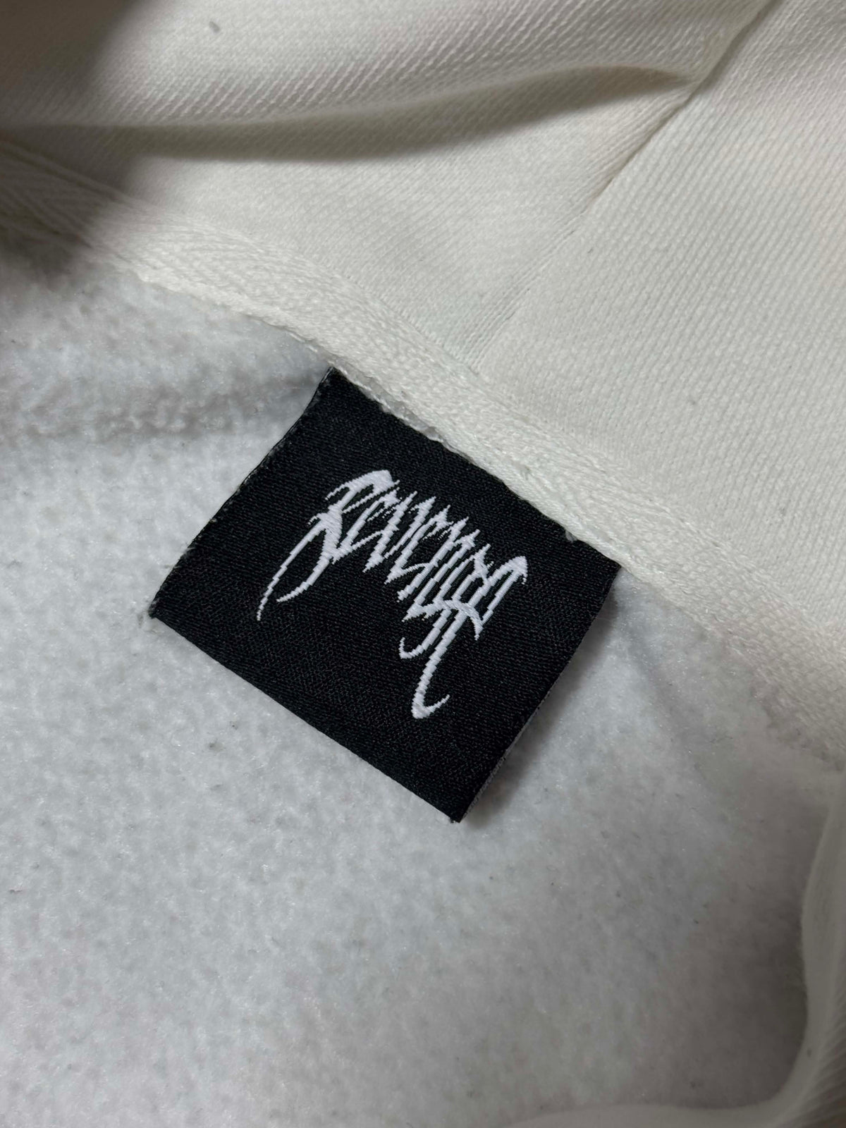 Revenge White and Red Hoodie