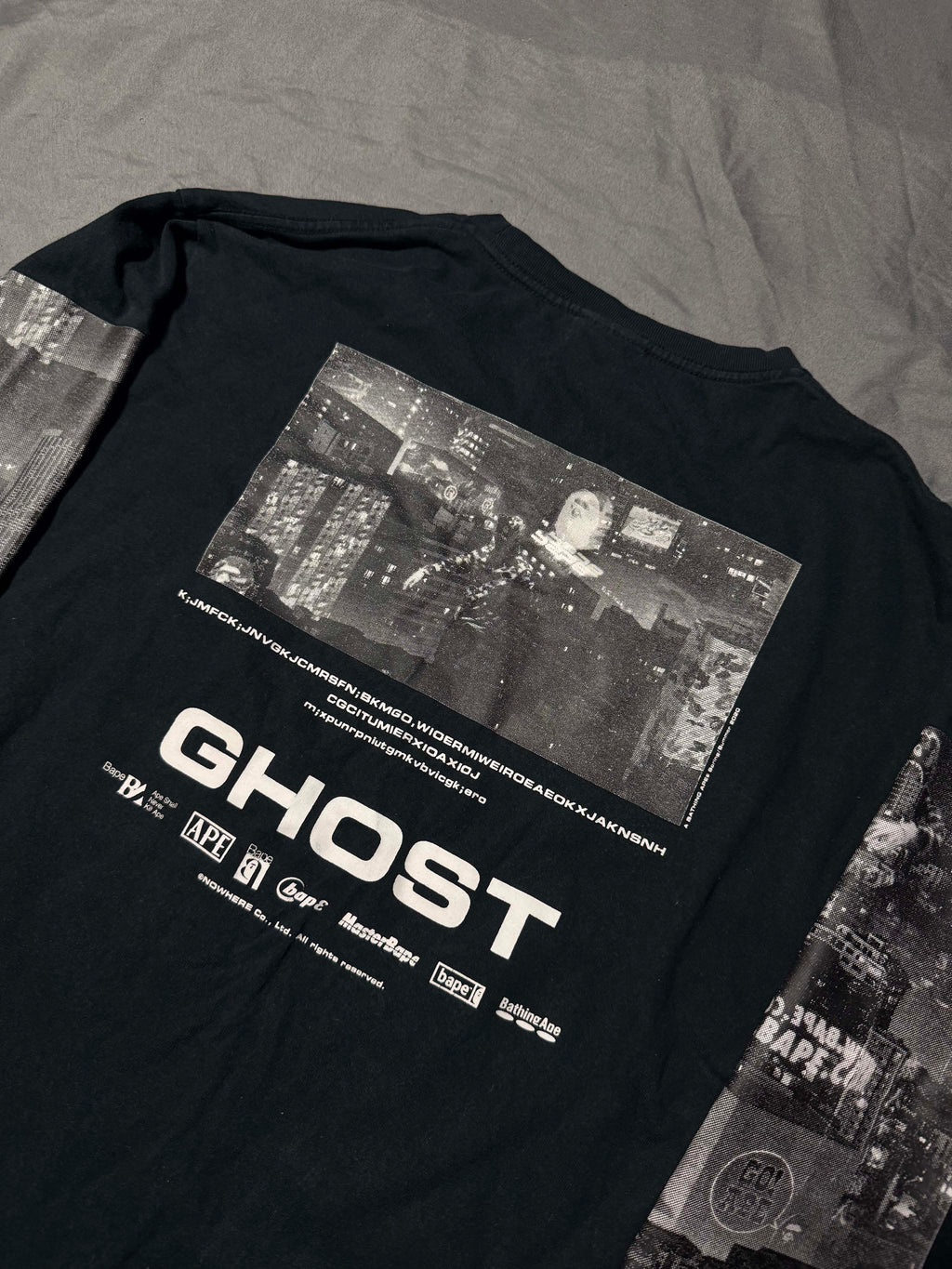 Bluza Bape Long Sleeve Ghost