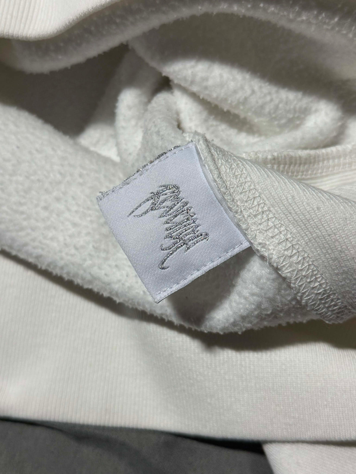 Revenge White and Red Hoodie