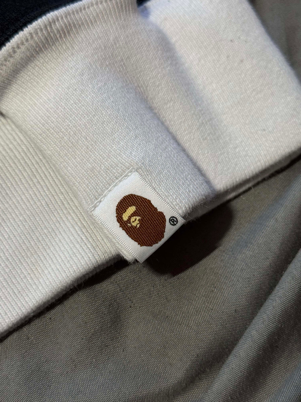 Bape Logo Trim Hoodie