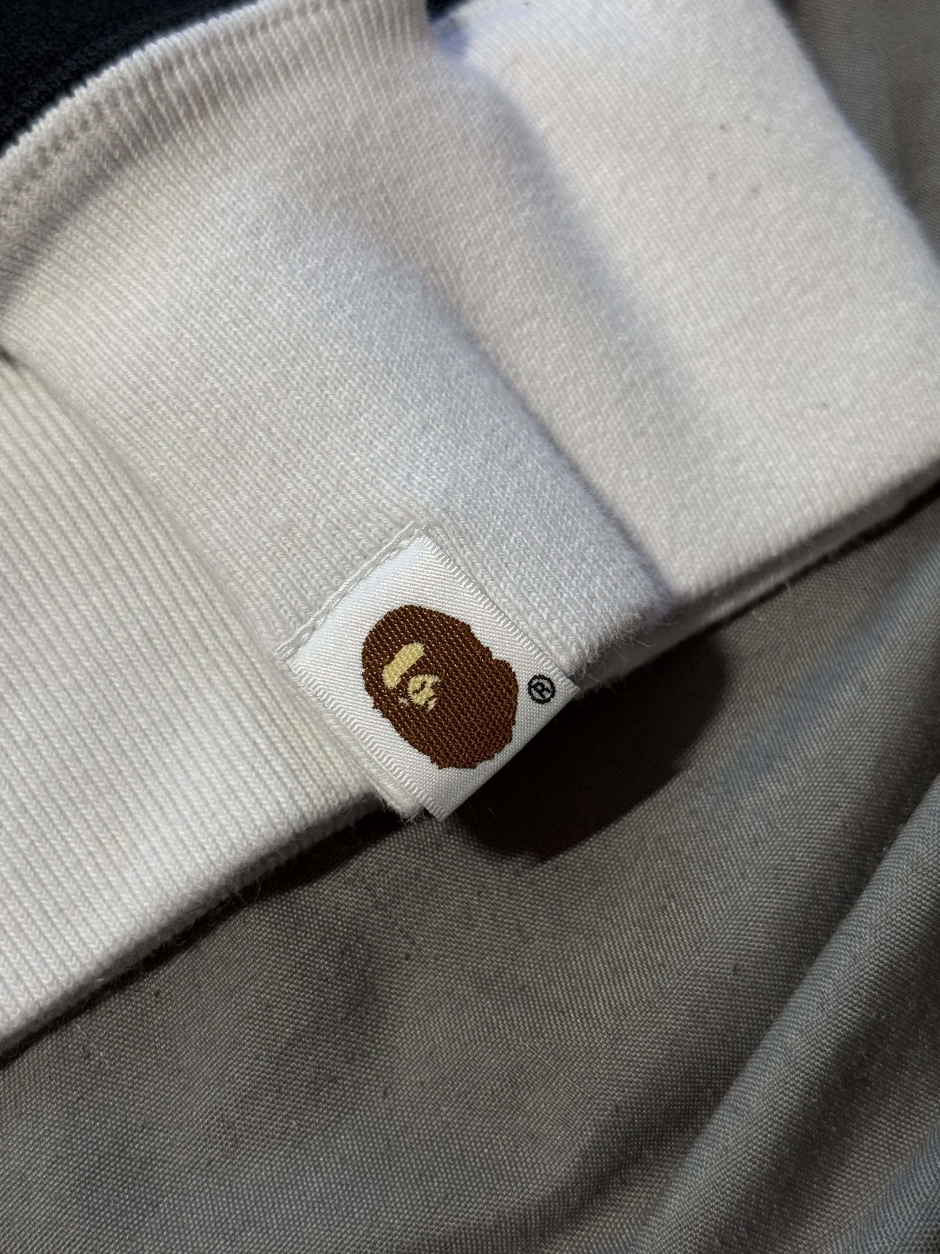 Bape Logo Trim Hoodie