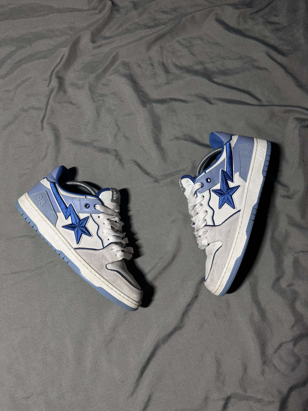 Bape Sk8 Sta White Blue