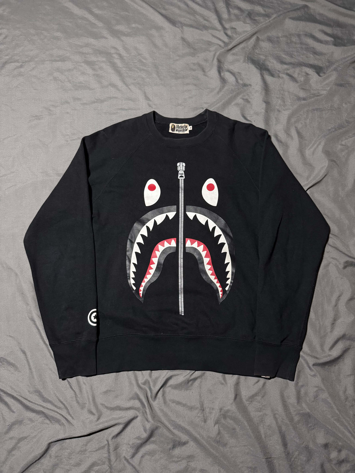 Bape Patched Shark Crewneck