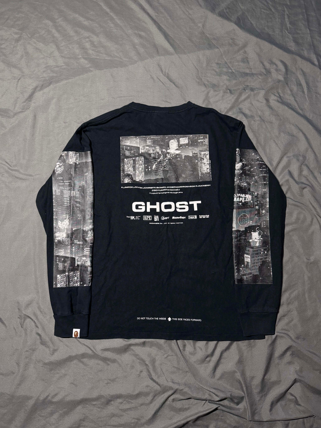 Bluza Bape Long Sleeve Ghost