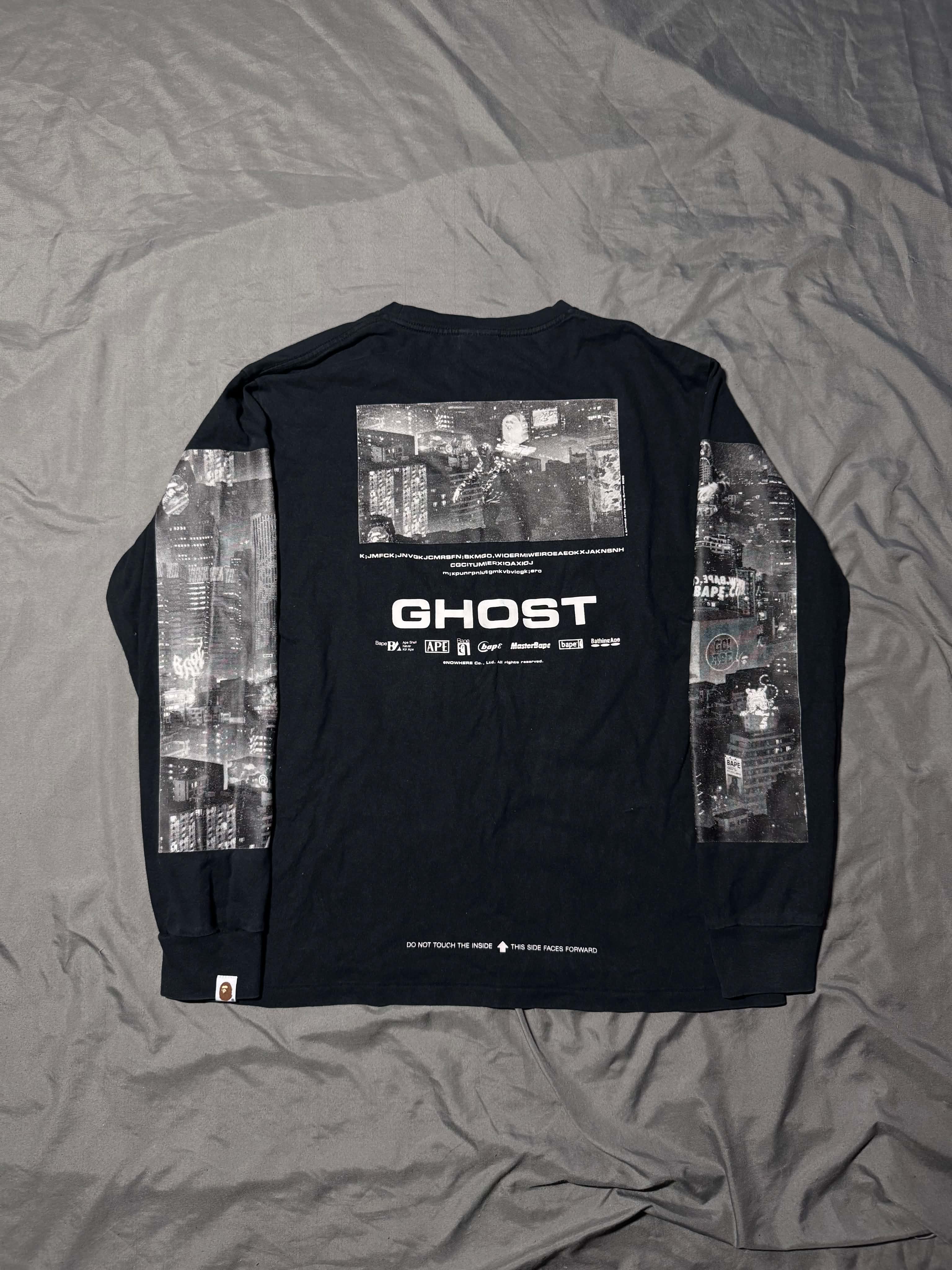 Bluza Bape Long Sleeve Ghost