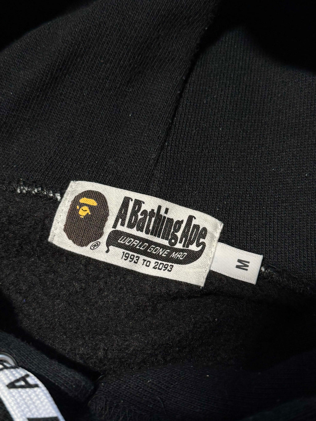 Bape Logo Trim Hoodie