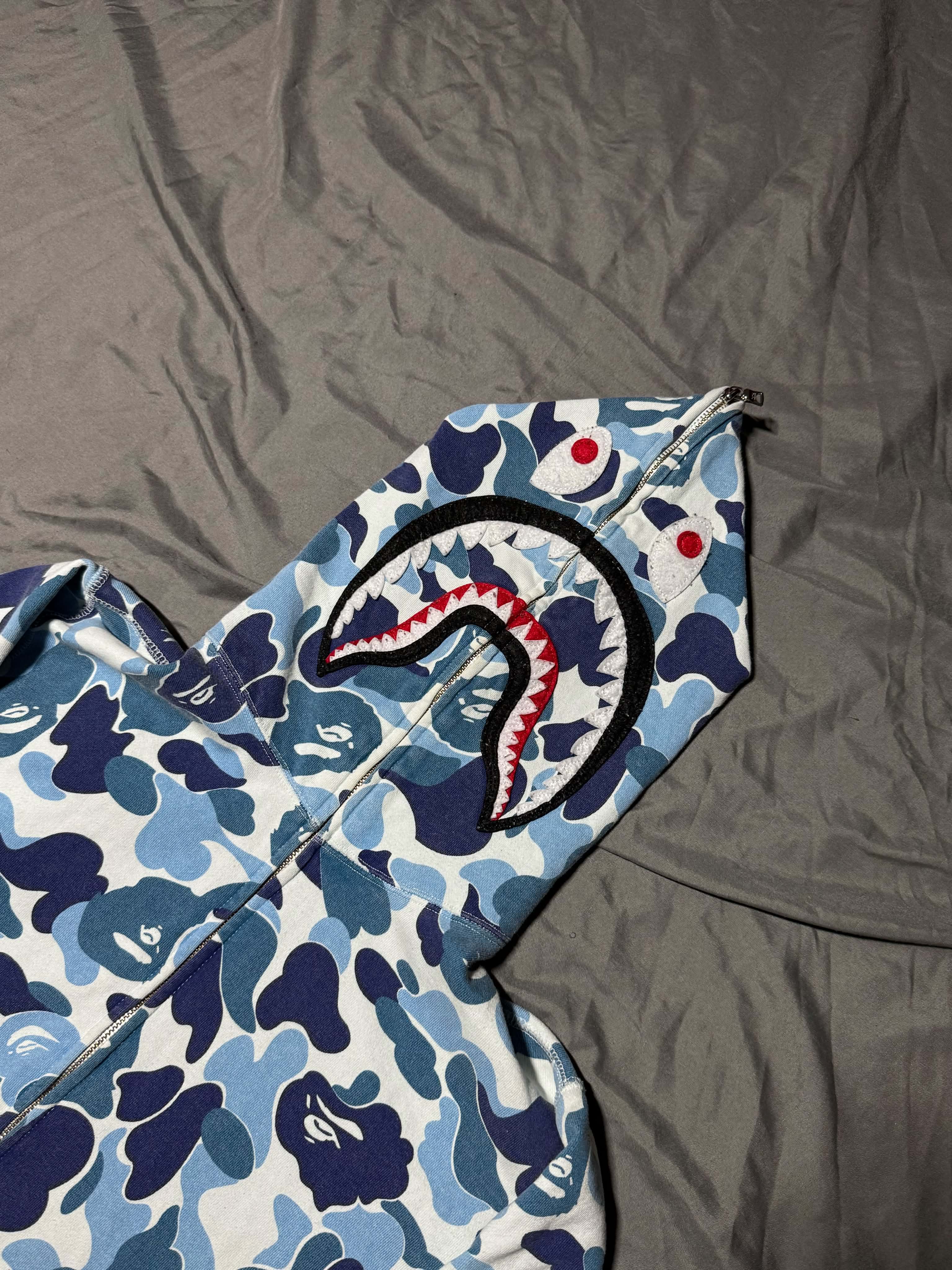 Bluza Bape Shark Abc Blue Camo