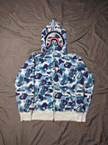Bluza Bape Shark Abc Blue Camo