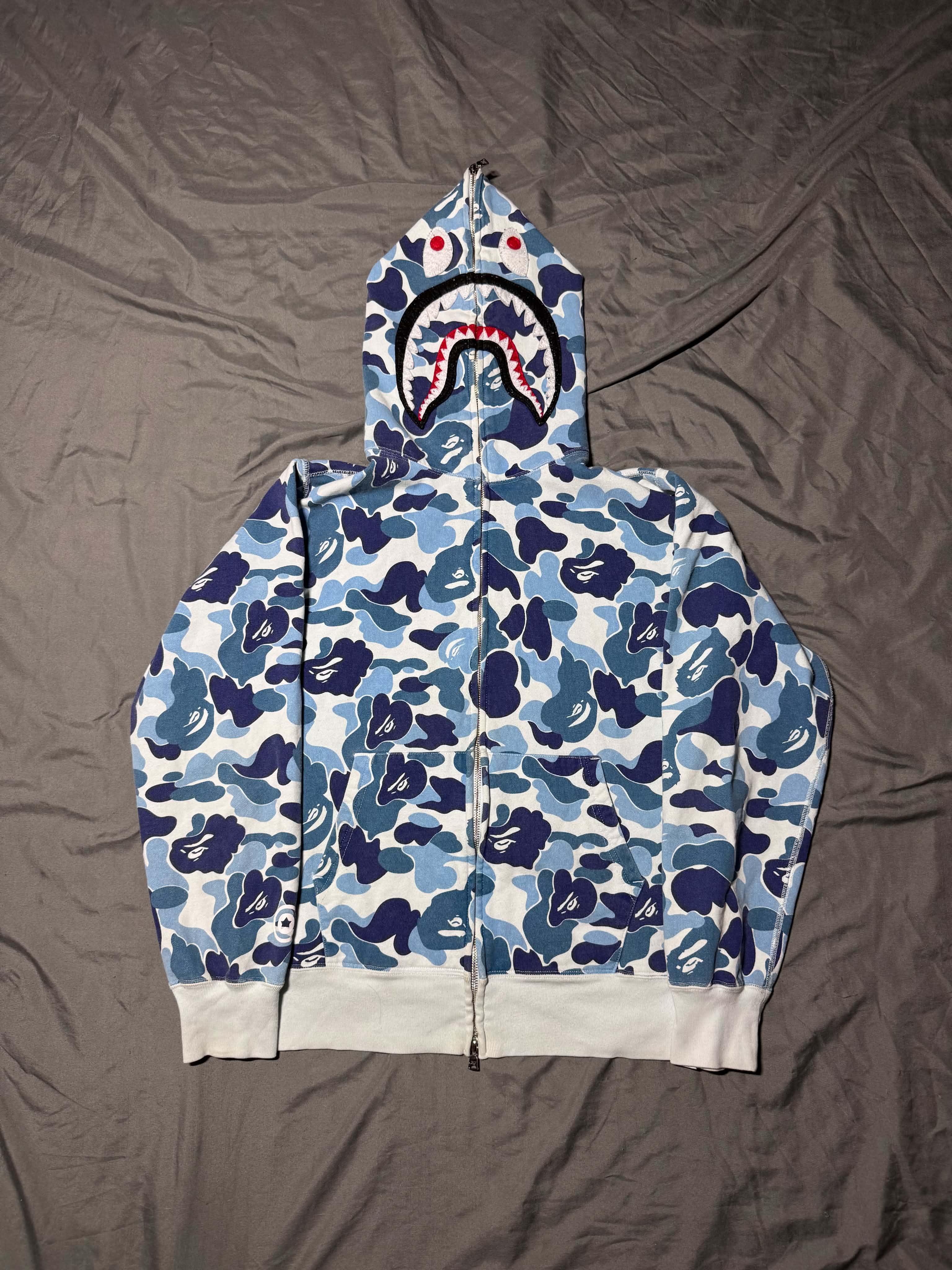 Bluza Bape Shark Abc Blue Camo